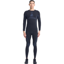 悠途（UTO）压缩速干衣套装男 滑雪登山户外运动保暖内衣 雾霾蓝 XL