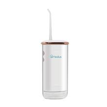 Orisalus 冲牙器家用洗牙器便携水牙线牙齿冲洗器 白色 2支喷头 高频脉冲+4档模式