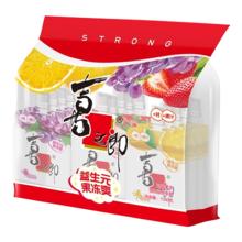 喜之郎 益生元果冻爽 加钙维D 可吸果冻 100g*15支 儿童食品