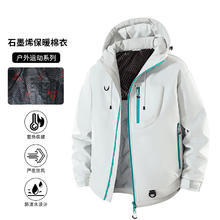 JEEP SPIRIT 吉普 防风冲锋衣 石墨烯羽绒棉服 保暖登山服（多色任选）