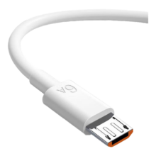 华为小米vivooppo通用6A快充线 microUSB梯形口 1米 闪充数据线 120W加长版