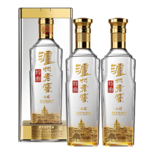 泸州老窖 特曲晶彩 52° 浓香型白酒 500ml×2瓶