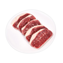 鲜京采 巴西进口原切牛排组合 眼肉3片+板腱3片 2.4斤 口粮款【真原切】