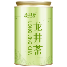 恋凝香 明前特级龙井绿茶 钱塘龙井 豆香浓香型 罐装200g