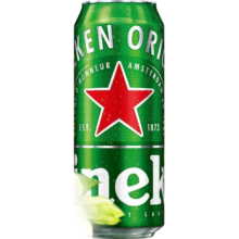 再降价：喜力啤酒经典罐装黄啤 500ml*12听整箱装