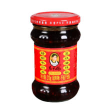 陶华碧 老干妈 精制牛肉末豆豉油辣椒 210g 贵州特产