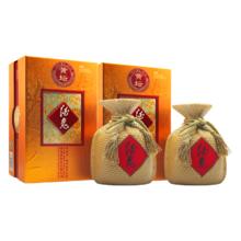 淘金币可用：酒鬼 黄坛献礼 52%vol 馥郁香型白酒 468ml*2瓶