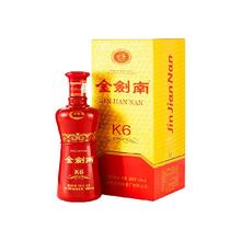剑南春 金剑南K6白酒52度500ml*6瓶整箱装白酒送礼聚会小酌