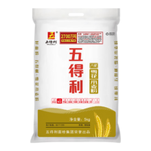 五得利 八星雪花 小麦面粉 10kg*2件