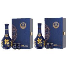年货节:郎酒 青花郎 53° 酱香型白酒 500ml 2瓶