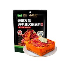 小龙坎 老坛发酵纯牛油火锅底料 400g 家用商用四川底料