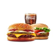 汉堡王 牛牛双堡饮料3件套 单次券 到店兑换电子券