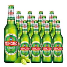 青岛啤酒 经典瓶装啤酒 600ml 12瓶