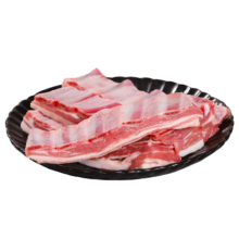 鲜京采 宁夏盐池滩羊 羊小排 净重2斤 羔羊原切生鲜羊肉