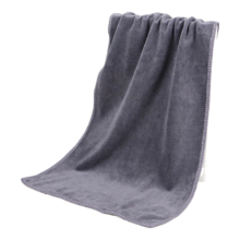 保洁专用加厚细纤维抹布 灰色10条装 30*70CM 吸水不掉毛