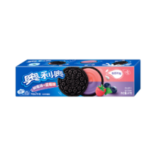 PLUS：奥利奥 夹心饼干 树莓味+蓝莓味 97g