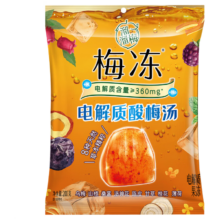 临期：溜溜梅 电解质酸梅汤梅冻200g*1袋