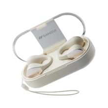 山水 TW90 耳夹式蓝牙耳机 云白