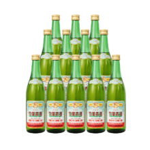 竹叶青酒 露酒 传承竹 45度 500mL*12瓶 整箱 山西杏花村汾酒