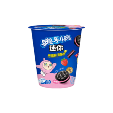奥利奥 Mini夹心小饼干 草莓口味 55g