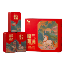 PLUS：八马茶业 福建安溪铁观音 乌龙茶 三大香型组合 378g 礼盒装