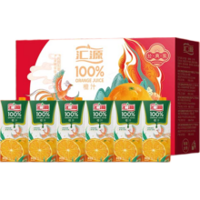 汇源 100%橙汁 饮料 1L 6盒