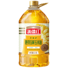 满疆红 非转基因胚芽压榨玉米油 6.18L