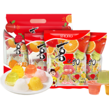 喜之郎 经典果冻什锦乳酸360克*3袋 休闲零食 儿童解馋小零食 下午茶