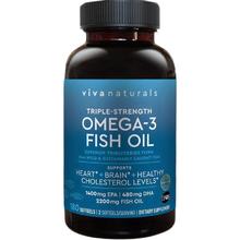 Viva Naturals Omega-3深海鱼油软胶囊 DPA鱼油