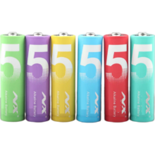 彩虹电池 5号碳性电池 12粒 玩具电子秤遥控器适用
