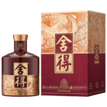 舍得 品味舍得 荣耀 浓香型白酒 52度 558ml 单瓶装
