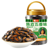 洽洽5A级陈皮五香味西瓜子1kg桶装黑瓜子大片西瓜籽休闲零食年货炒货