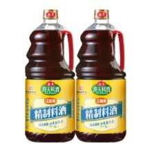 海天 精制料酒 家庭装 1.9L*2瓶 去腥解膻 海鲜牛肉羊肉烹饪调料
