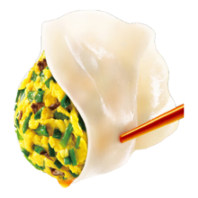 三全 灌汤系列韭菜鸡蛋口味饺子 1kg约54只 速冻水饺