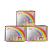 ABC彩虹图 真丝卫生巾组合 彩虹系列 30片