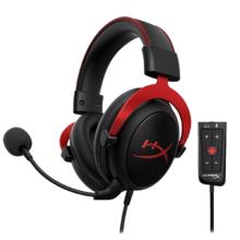 HyperX/极度未知 飓风2 有线 头戴式耳机 黑红