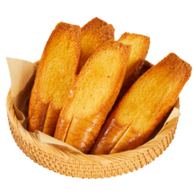 颜小贝 全麦碱水面包片 奶香安佳黄油 500g *5件