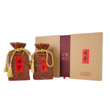 酒鬼 JIUGUI 过年礼盒佳选 内参 馥郁香型高端白酒 礼盒装 52度 458mL 2瓶 内参礼盒