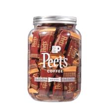 Peets皮爷咖啡 海盐太妃糖 7g*45颗 独立包罐装 法式杏仁焦糖分享装