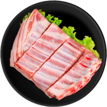 宁鑫 宁夏盐池滩羊肉 原切羊小排454g 烧烤炖煮食材 地理标志产品