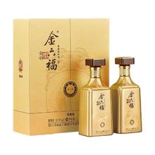 金六福 酒·金韵 兼香型白酒两瓶礼盒名酒50.8度500ml