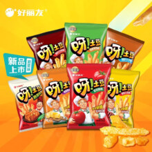好丽友 呀土豆 番茄酱味薯片 70g 薯条 多口味任选