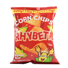 瑞贝塔 玉米片醇香原味 110g