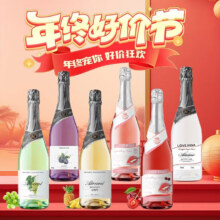 PLUS 哎蜜 起泡酒微醺果酒鸡尾酒 蓝莓味 750ml 有青提味 凤梨味可选