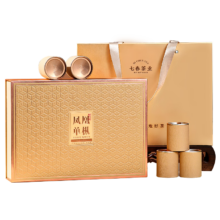 PLUS会员、京东试用：七春 凤凰单枞 乌岽鸭屎香茶叶礼盒 96g 小罐装 节日送长辈