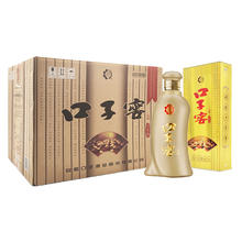 今日必买、淘金币可用：口子窖 5年型46度500ML*6瓶