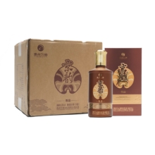 习酒 京韵尊品 酱香型白酒 53度 500ml*6瓶 整箱装 原箱发货
