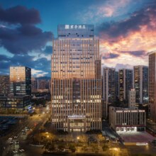 美团 君亭 杭州成均君亭酒店（浙大城市学院店）2晚+午市面档简餐自助+Minibar