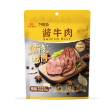 再降价:一号牧场八方来财 卤香牛肉礼盒 1000g 纯肉礼盒*2件