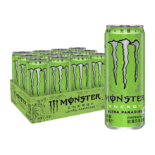 需凑单：魔爪 绿色奇异果苹果味能量饮料 330ml*12 临期清仓